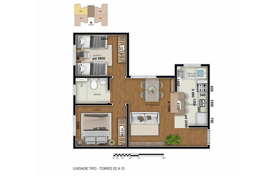 Armário Fácil - Armários sob medida para seu apartamento