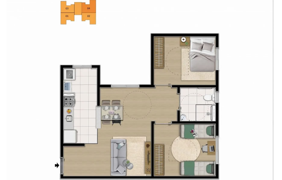 Armário Fácil - Armários sob medida para seu apartamento